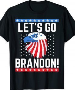 T-Shirt Let's Go Brandon Lets Go Brandon Funny Men Women US Flag FJB Impeach 46 T-Shirt Let's Go Brandon Lets Go Brandon Funny Men Women US Flag FJB Impeach 46