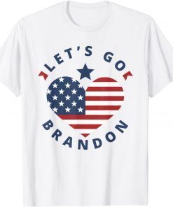 2021 Fuck Biden Lets Go Brandon Let's Go Brandon Funny Men Women Vintage T-Shirt