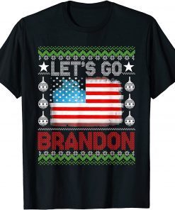 Classic Let's Go Brandon Conservative US Flag 2022 Tee Shirts