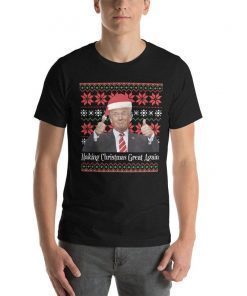 2022 Trump Christmas Make America Great Funny T-Shirt