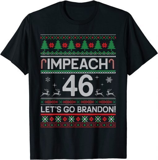 T-Shirt Let's Go Brandon Themed Song Parody Anti biden Pun Christmas