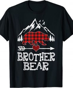 T-Shirt Brother Bear Shirt, Red Buffalo Plaid Brother Bear Pajama