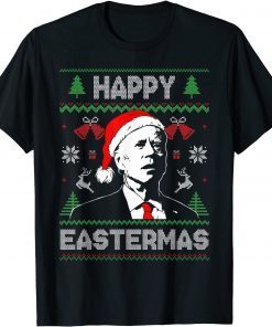 Official Santa Biden Happy Christmas Easter Ugly Christmas Sweater T-Shirt