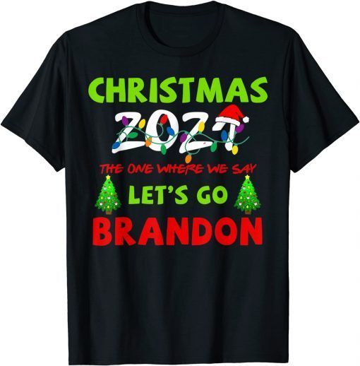 Tee Shirt Christmas 2021 Lets Go Branson Meme Biden Go Branden Brandon