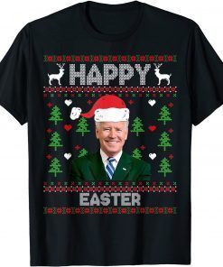 Joe Biden Happy Easter Ugly Christmas Pajama Sweater Gift T-Shirt