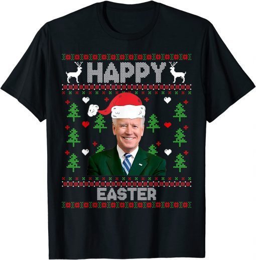 Joe Biden Happy Easter Ugly Christmas Pajama Sweater Gift T-Shirt