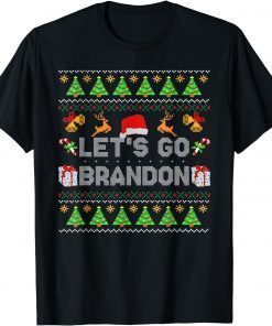 Let's go Branson Brandon Ugly Christmas Sweater Unisex T-Shirt