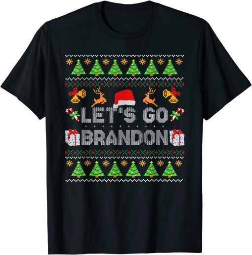 Let's go Branson Brandon Ugly Christmas Sweater Unisex T-Shirt