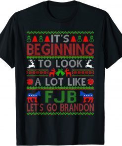T-Shirt It’s Beginning To Look A Lot Like Let’s Go Branson Brandon 2022