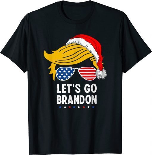 Let's Go Branson Brandon Conservative Anti Liberal US Flag Unisex T-Shirt