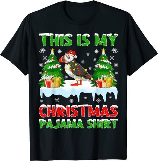 T-Shirt This Is My Christmas Pajama Puffin Christmas