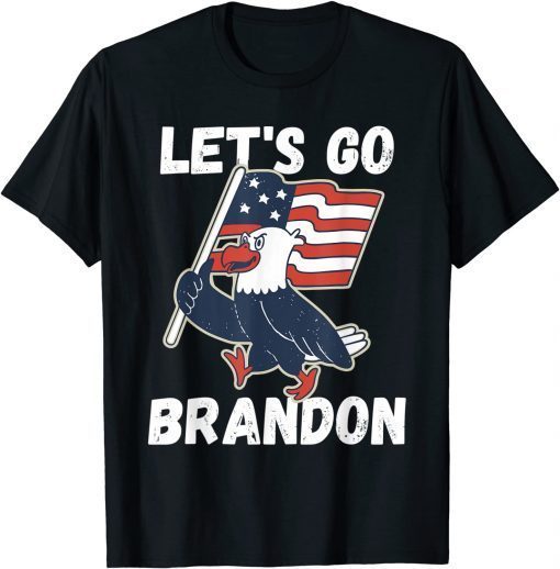 2021 Let's Go Brandon Joe Biden Chant Fake News Strikes Again T-Shirt