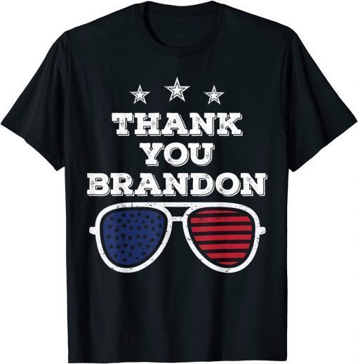 Thank you Brandon Political Republican Gift Shirts