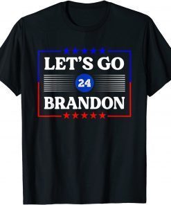 Brandon Anti Liberal Let’s Go! American Flag Tees Classic TShirt
