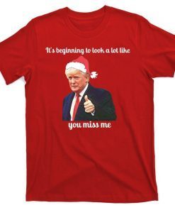 T-Shirt Trump Santa Funny Christmas Official