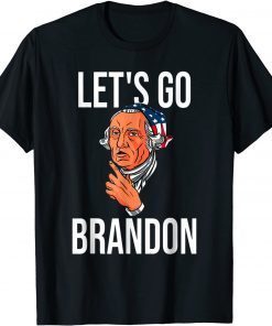 T-Shirt Let’s Go Brandon – Biden Conservative Anti Liberal Usa Flag