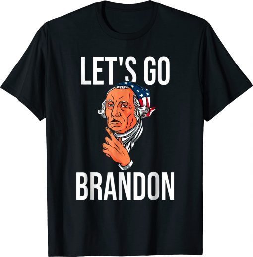 T-Shirt Let’s Go Brandon – Biden Conservative Anti Liberal Usa Flag