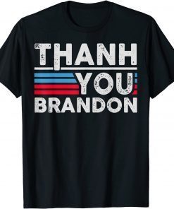 Aviator Sunglasses American Flag Thank You Brandon Unisex T-Shirt