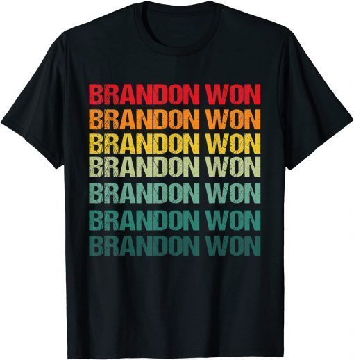 Classic Brandon Won Thank You Brandon Vintage Shirts