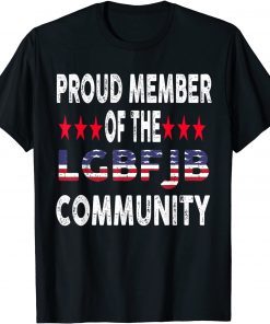 2021 Mens US FLAG Republicans Proud Member Of LGBFJB Community T-Shirt