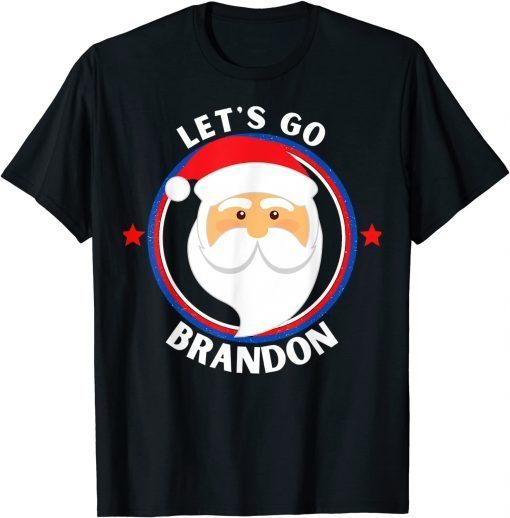 2021 Let's Go Brandon Meme Anti Biden Christmas Eve T-Shirt