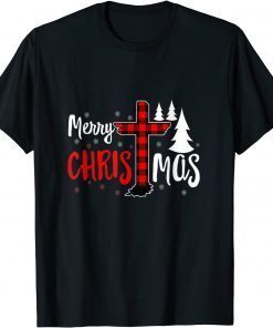 Merry Christmas Christians Buffalo Plaid Shirt