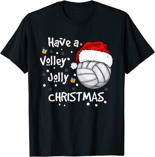Official Christmas Volleyball Have a Volley Jolly Christmas Shirts