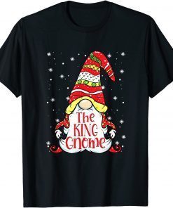 T-Shirt King Gnome Family Matching Christmas Funny Gift Pajama