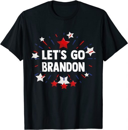 T-Shirt Let's Go Brandon Trump-Joe Biden conservative anti liberal
