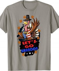 Joe Biden Let's Go Brandon Turkey Thanksgiving 2022 TShirt