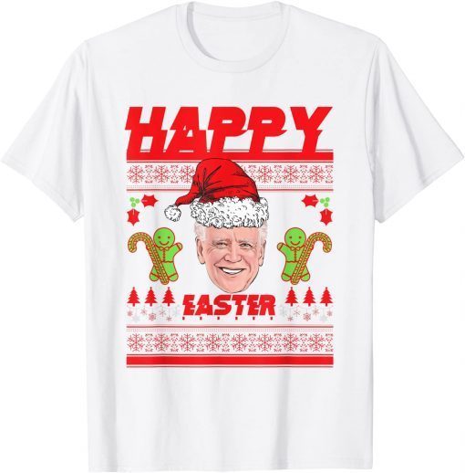 2021 Joe Biden Ugly Christmas Sweater for Easter T-Shirt