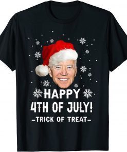 2022 Happy 4th Of July Funny Joe Biden Christmas Ugly Tee Shirts