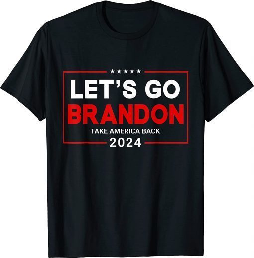T-Shirt Lets Go Brandon Let's go Brandon USA Flag