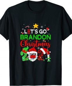 Let's Go Brandon Christmas 2021 fans Xmas Unisex T-Shirt