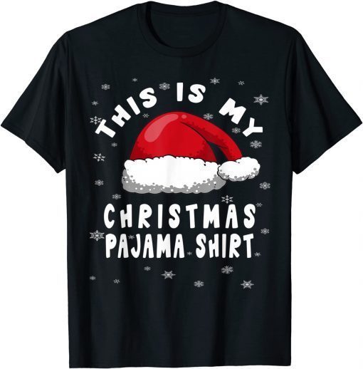 This Is My Christmas Pajama Gift Tee Shirts