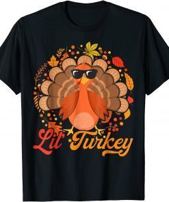 Lil Turkey Happy Thanksgiving 2021 T-Shirt