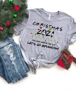 Official Christmas 2021 The One Where We Say "Let's Go Brandon!"T-Shirt