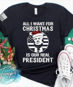 Official All I Want For Christmas Is A New President T-ShirtOfficial All I Want For Christmas Is A New President T-Shirt