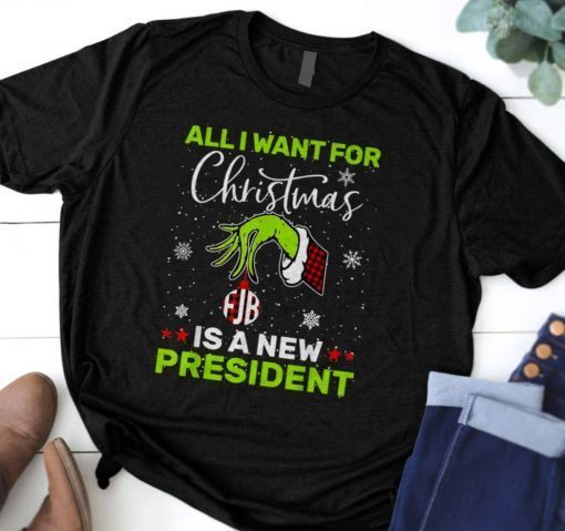 2021 All I Want for a Christmas is a New President Shirt