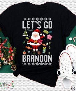 T-Shirt Let's Go Brandon Santa , Lets Go Brandon Ugly Christmas 2021