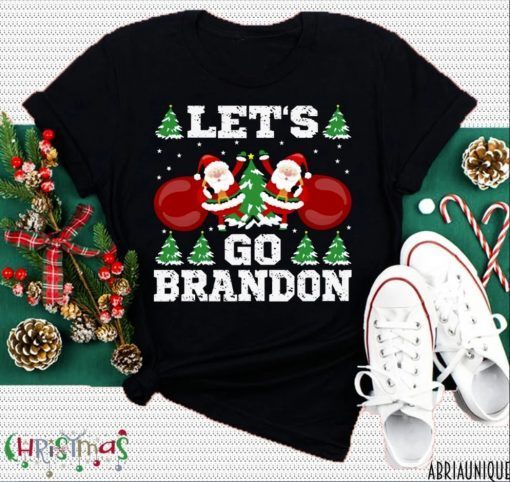 Let's Go Brandon Santa, lets go brandon christmas TShirt