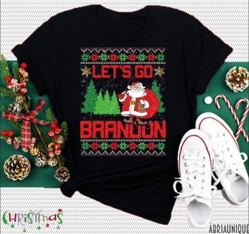 Funny Let's Go Brandon Christmas , LGB Shirts