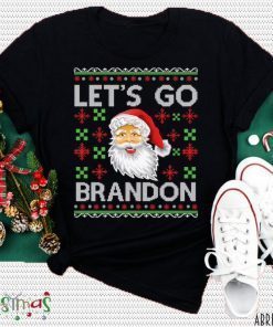 Let's Go Brandon Ugly Christmas, Lets Go brandon Ugly Sweater Gift T-Shirt