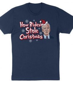 Official How Biden Stole Christmas ,Biden Trump Christmas 2022 TShirt