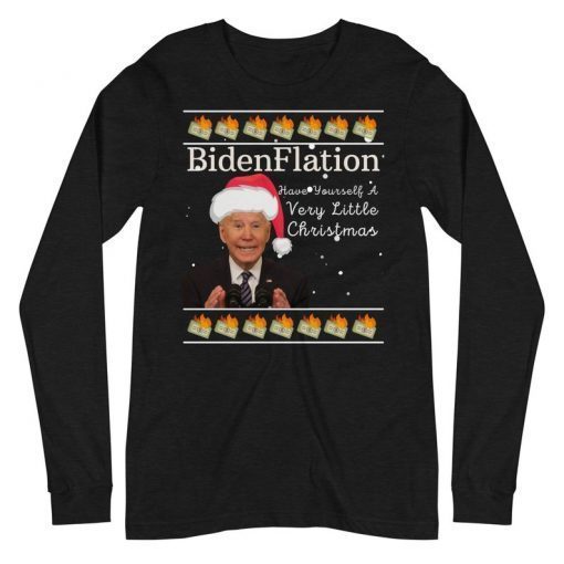 Joe Biden BidenFlation Ugly Christmas Gift Tee Shirts