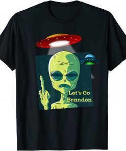 Classic Fauci Alien UFO Outer Space Funny Conservative Anti Fauci T-Shirt