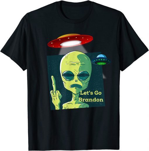 Classic Fauci Alien UFO Outer Space Funny Conservative Anti Fauci T-Shirt