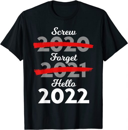 Classic Goodbye 2021 Hello 2022 Merry Christmas Happy New Year 2022 T-Shirt Classic Goodbye 2021 Hello 2022 Merry Christmas Happy New Year 2022 T-Shirt