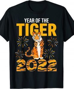 Funny Year Of Tiger Lunar Happy New Year Chinese Zodiac Kids Gift TShirt