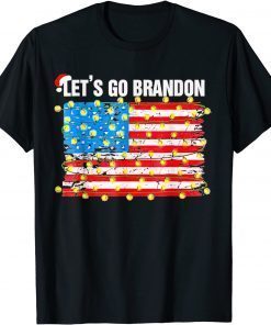 Let's Go Branson Brandon Conservative Anti Liberal US Flag Funny Tee Shirts
